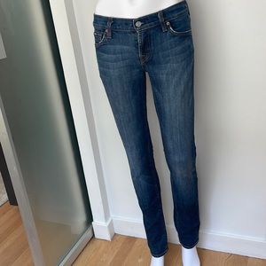 7 for All Mankind, Dark Wash, Skinny Jeans, Size 26